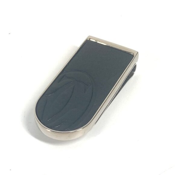 CARTIER logo Wallet Money clip SS / Leather Black/Silver - Picture 9 of 13